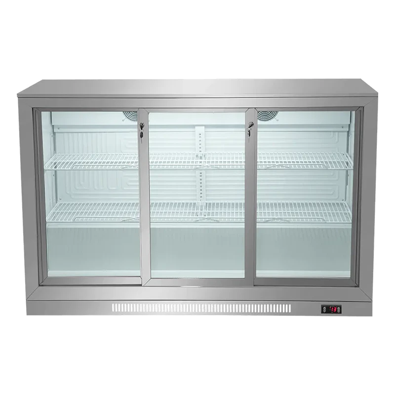 Triple Sliding Door Beer Refrigerator price
