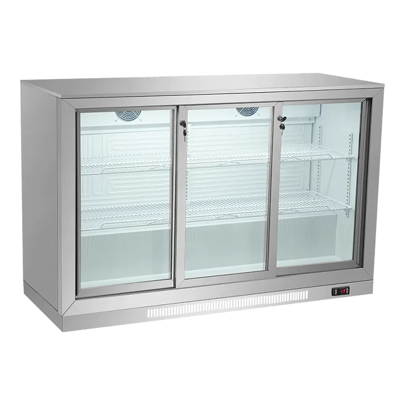 Triple Sliding Door Beer Refrigerator best